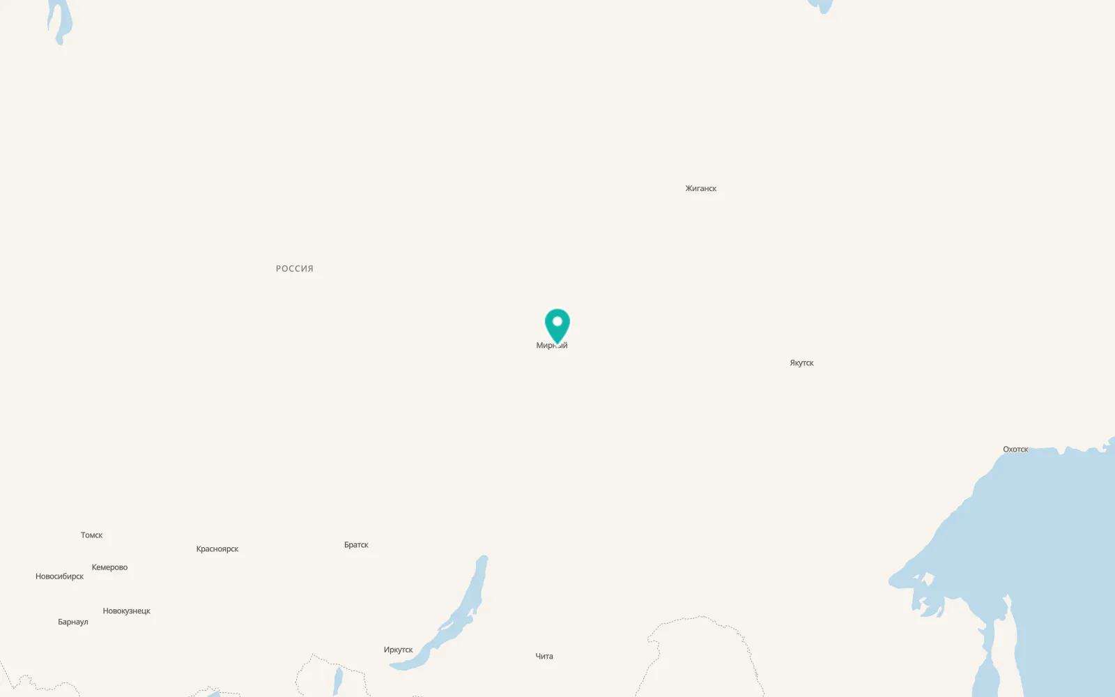 Map of Almaznyy