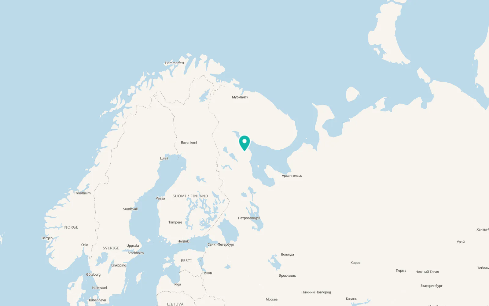 Map of Ambarnyy