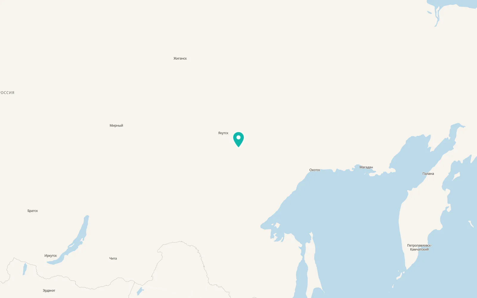 Map of Amga