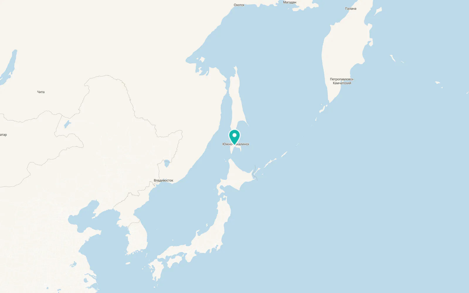 Map of Aniva
