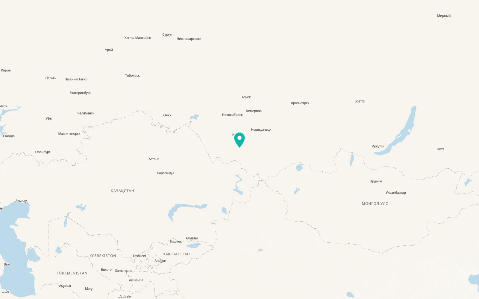Map of Anton’yevka