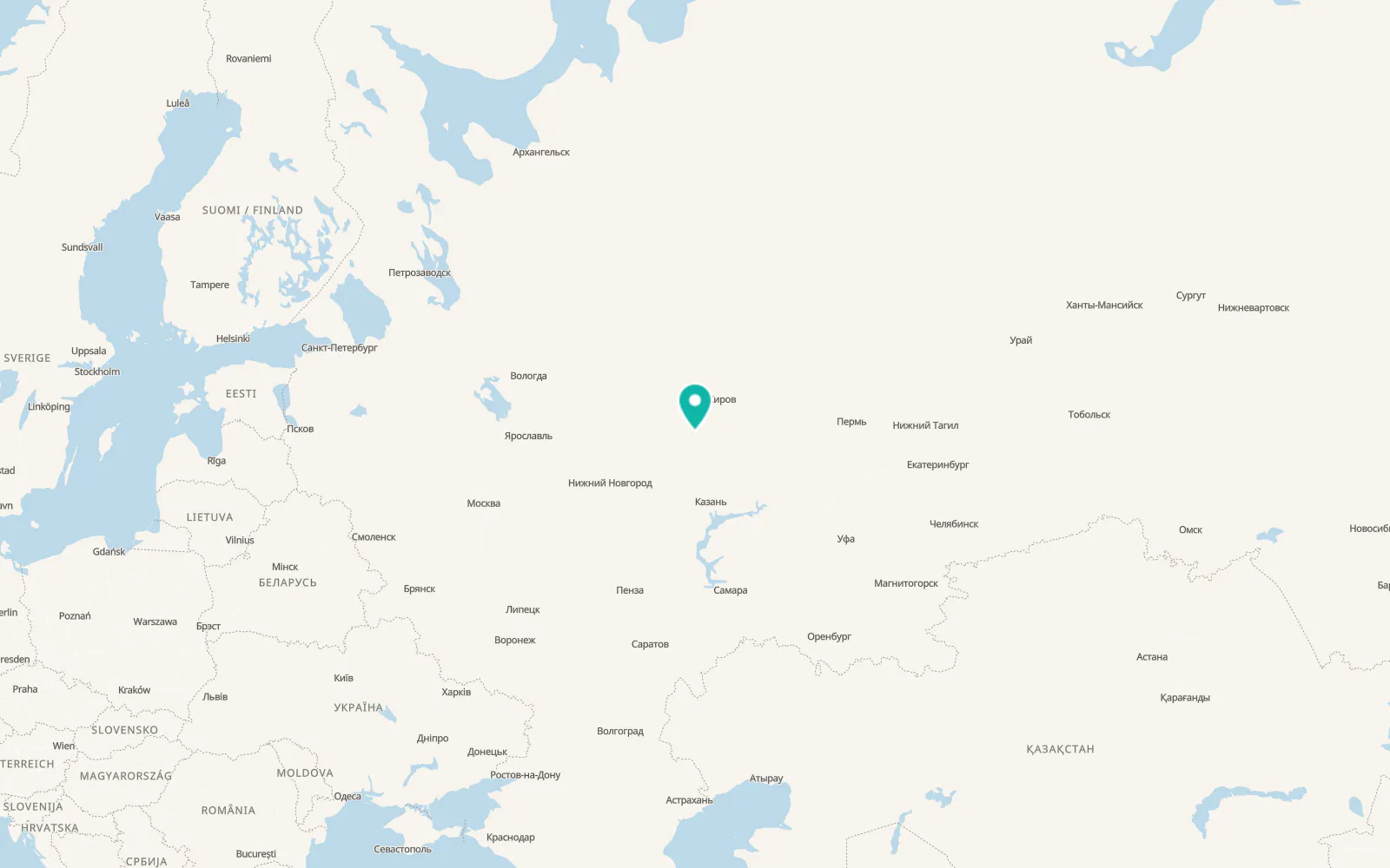 Map of Arbazh
