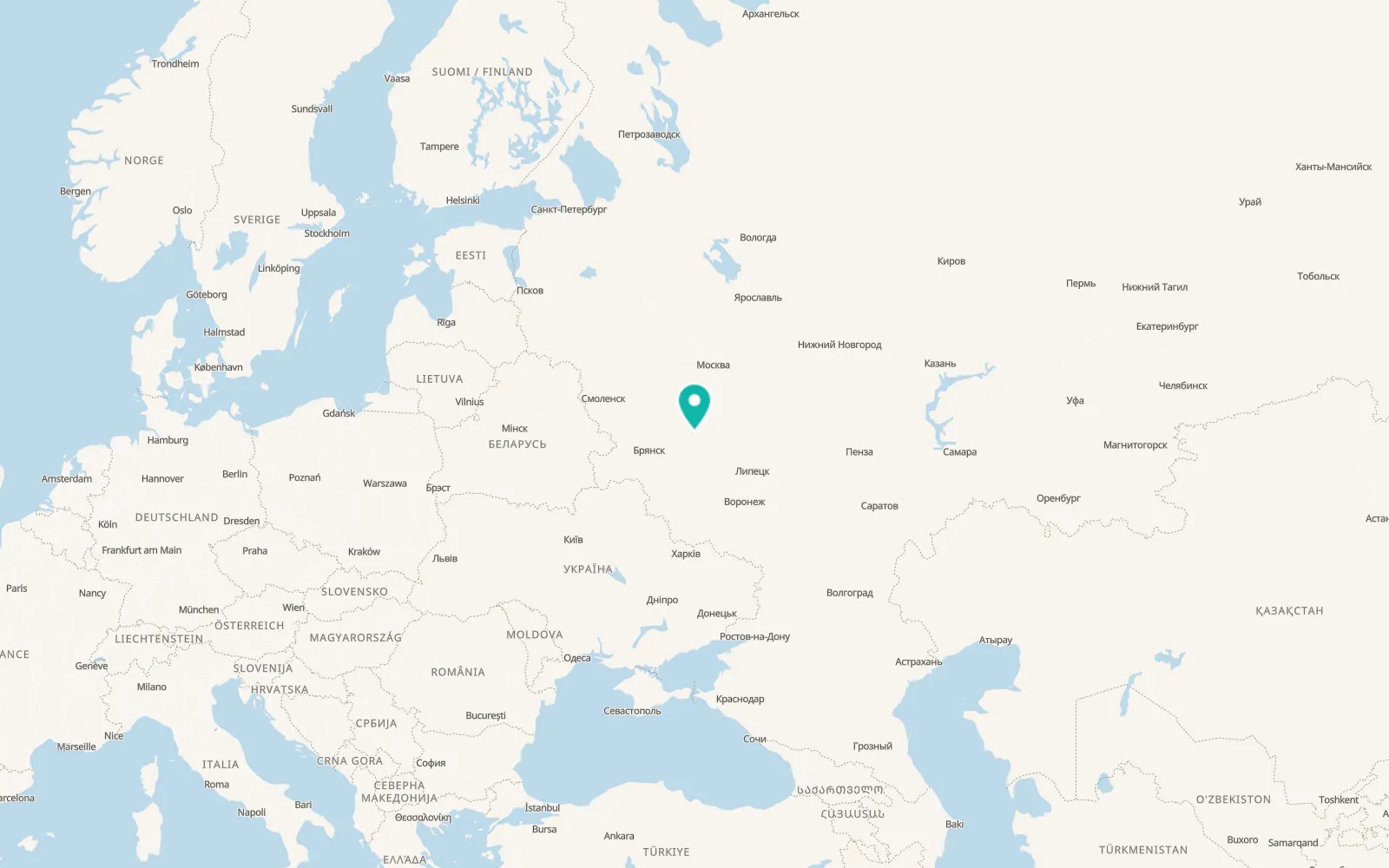 Map of Arsen’yevo