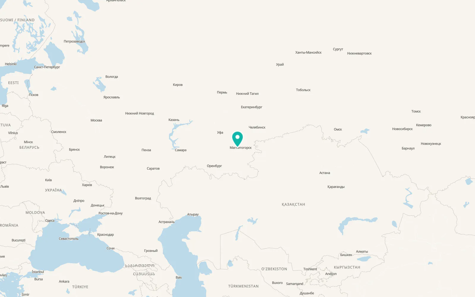 Map of Askarovo