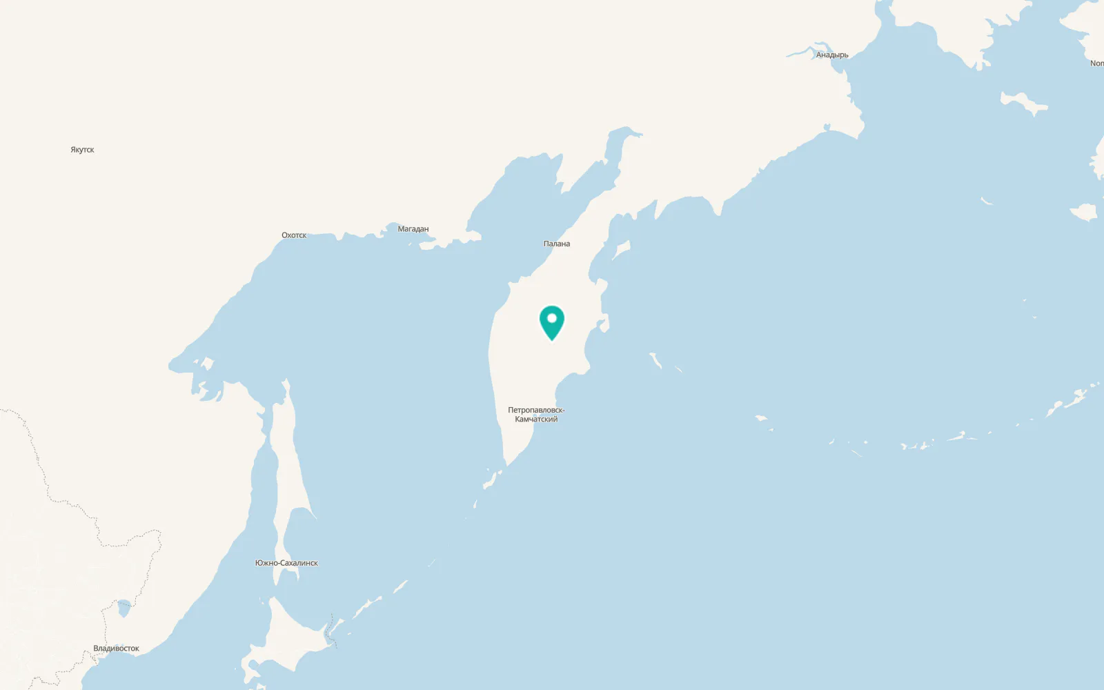 Map of Atlasovo