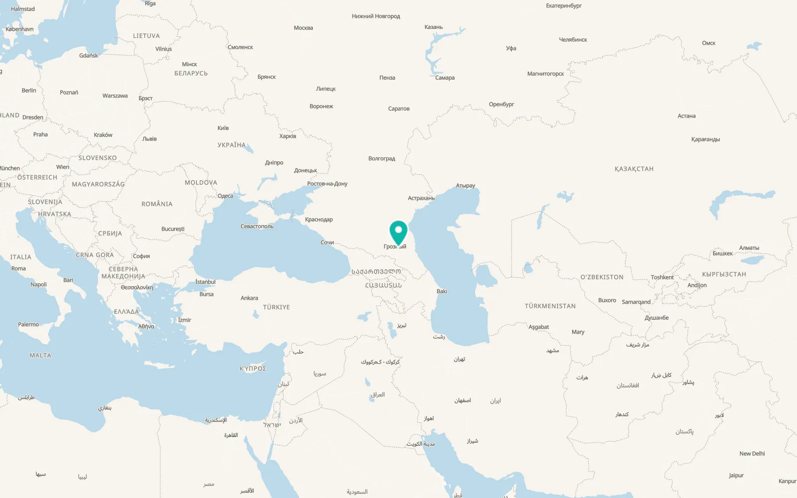 Map of Avtury