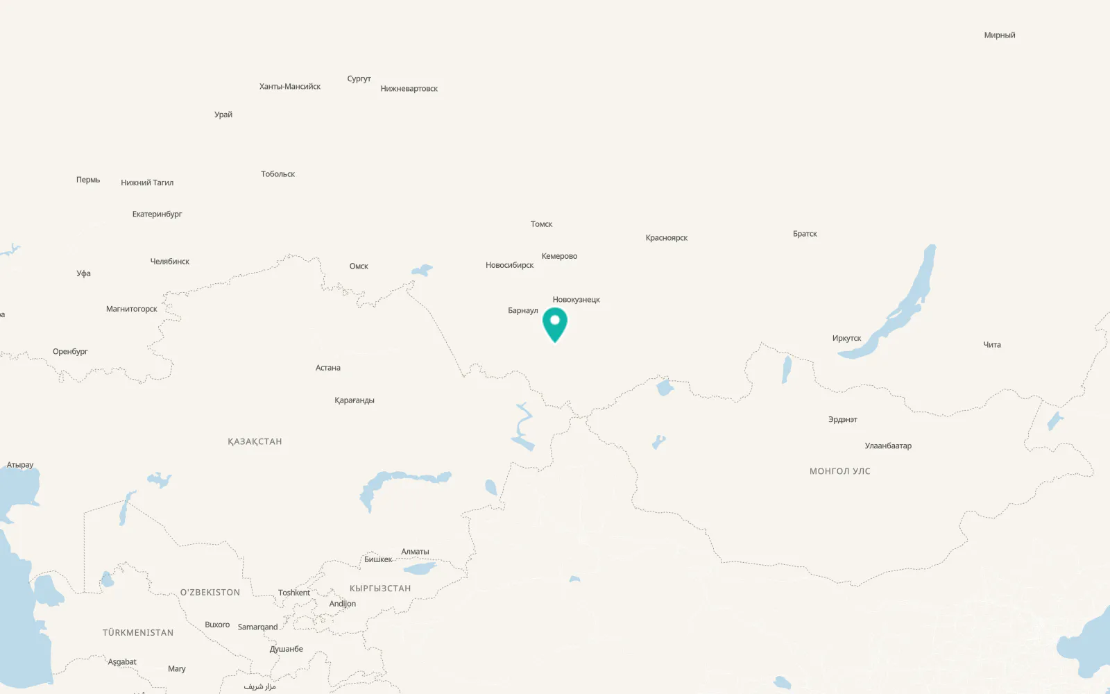 Map of Aya