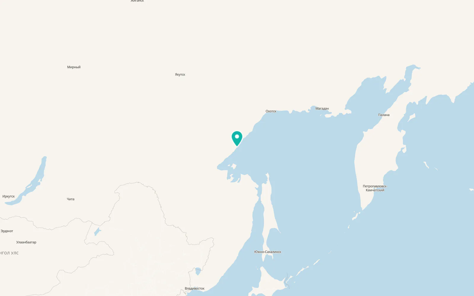 Map of Ayan