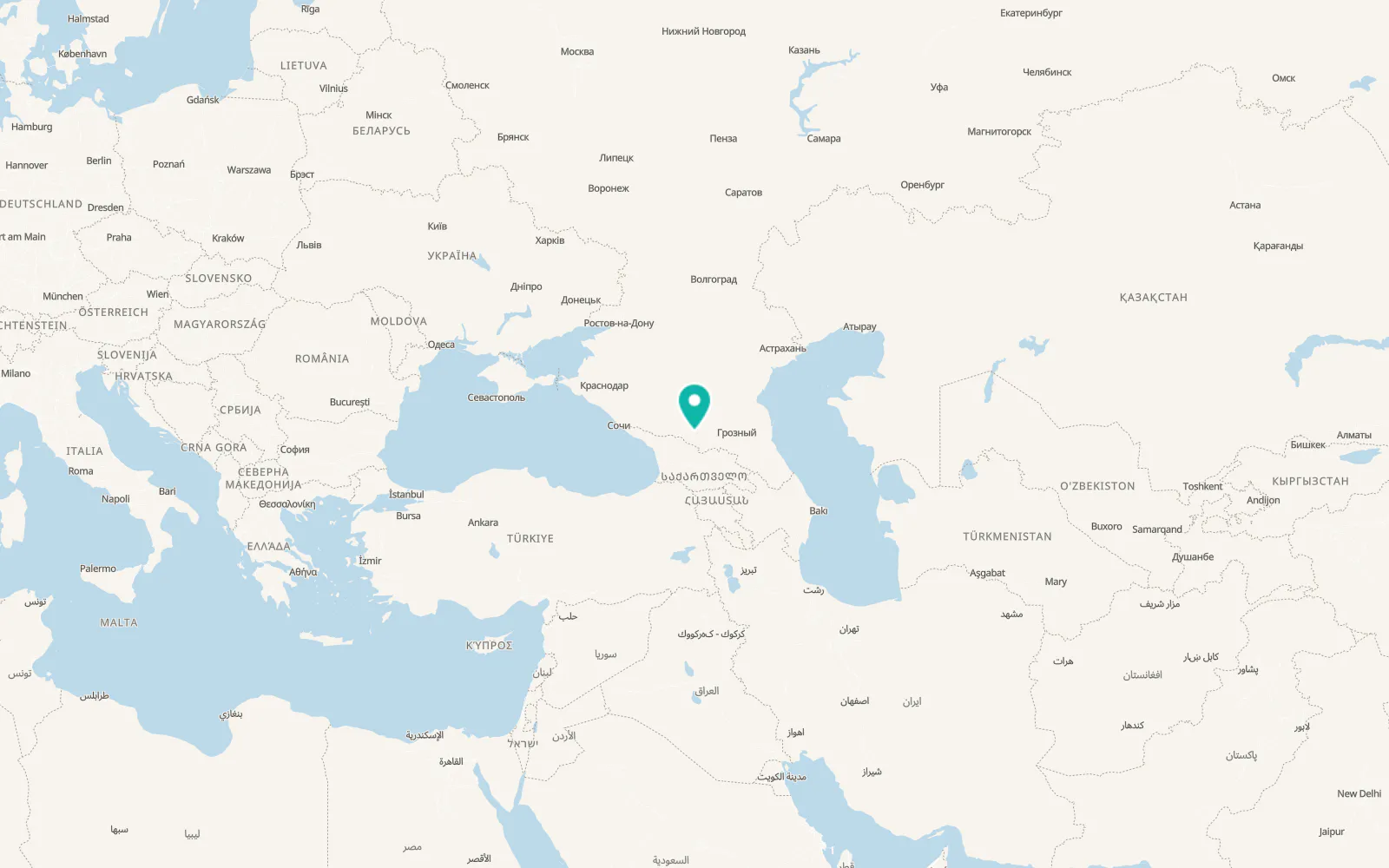 Map of Babugent
