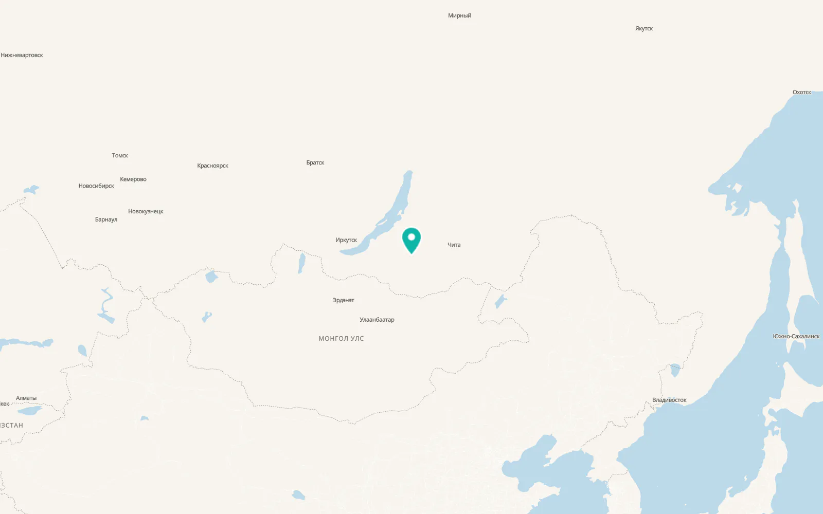 Map of Bada