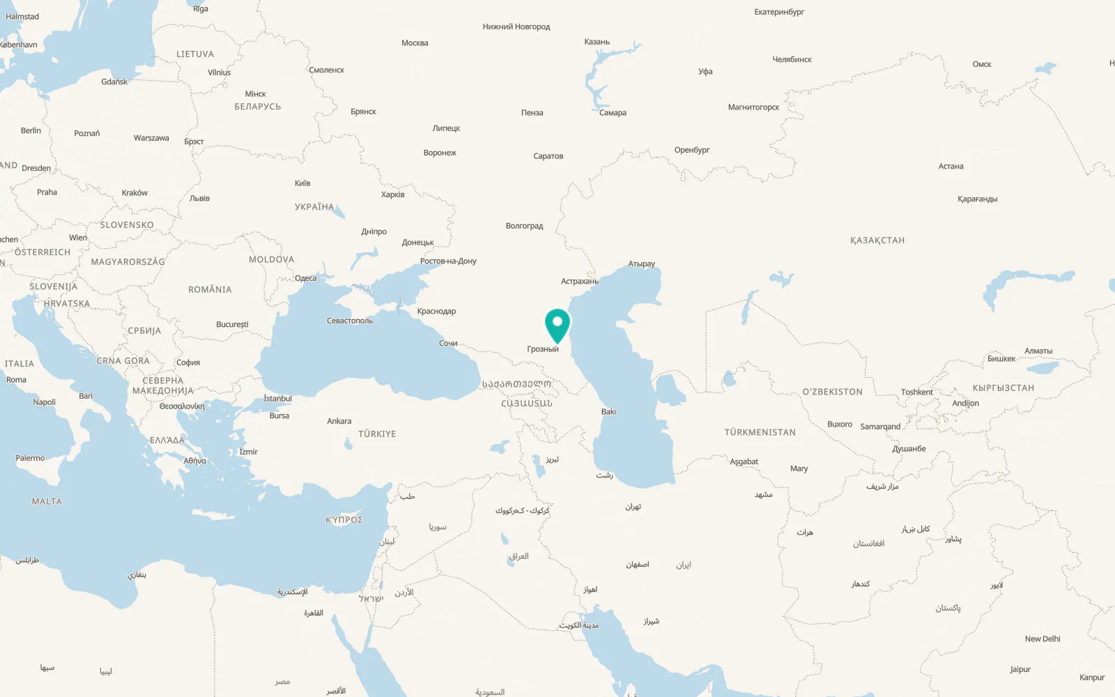 Map of Bammatyurt