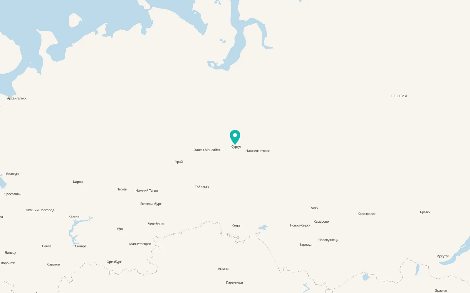 Map of Barsovo