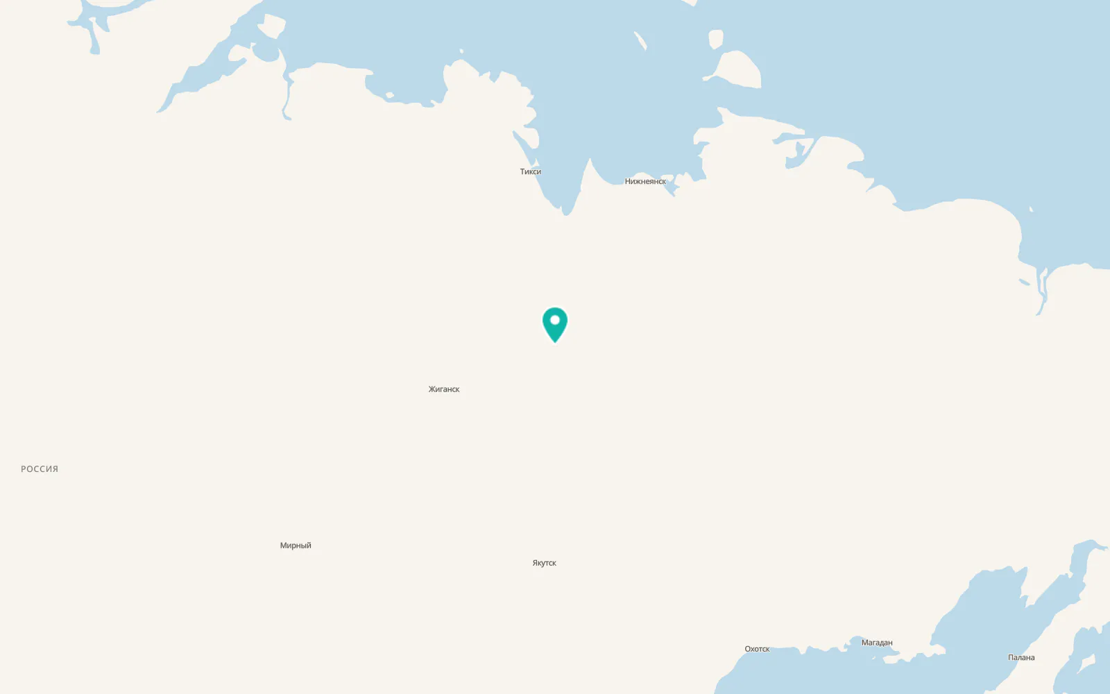Map of Batagay-Alyta