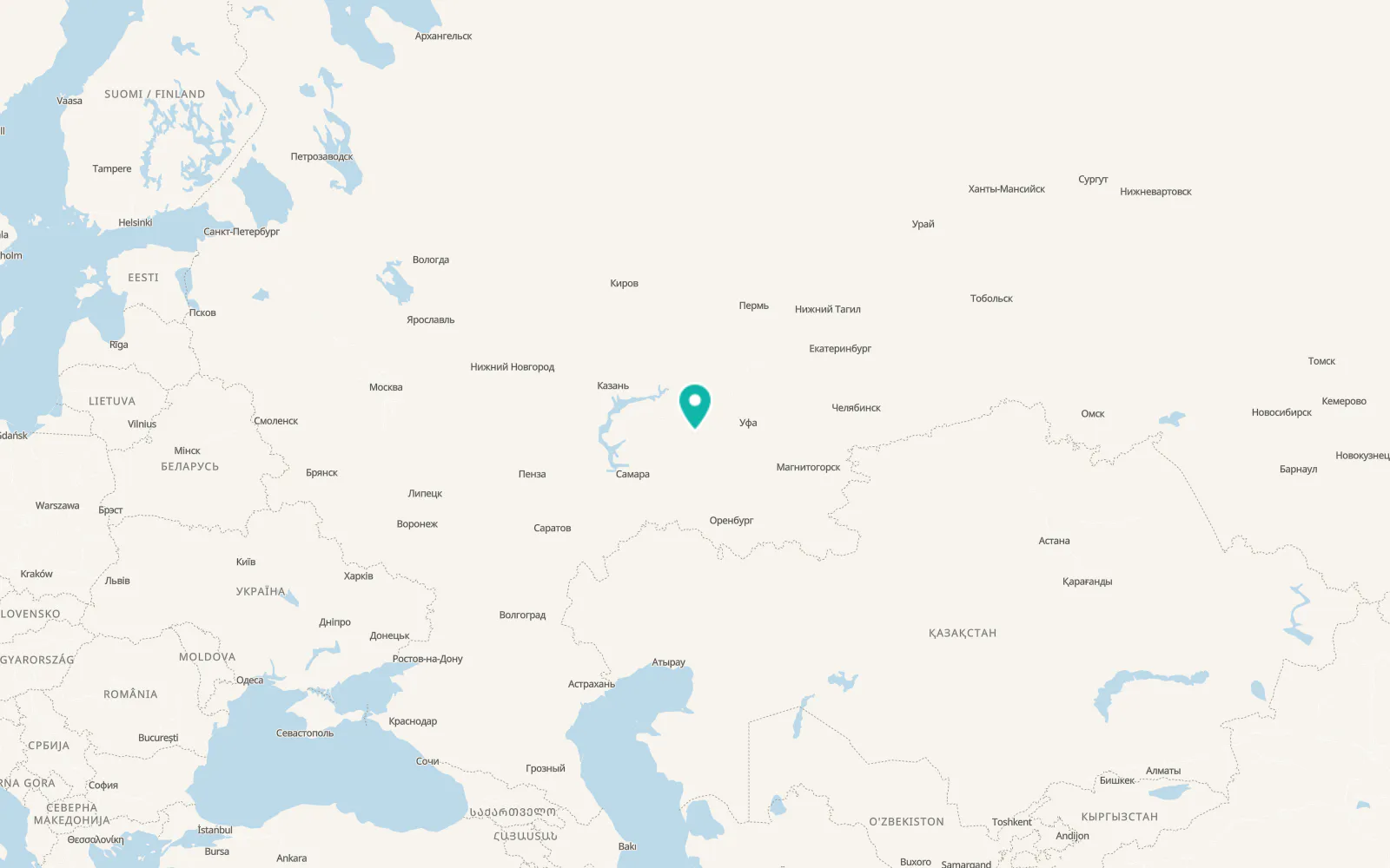 Map of Bavly