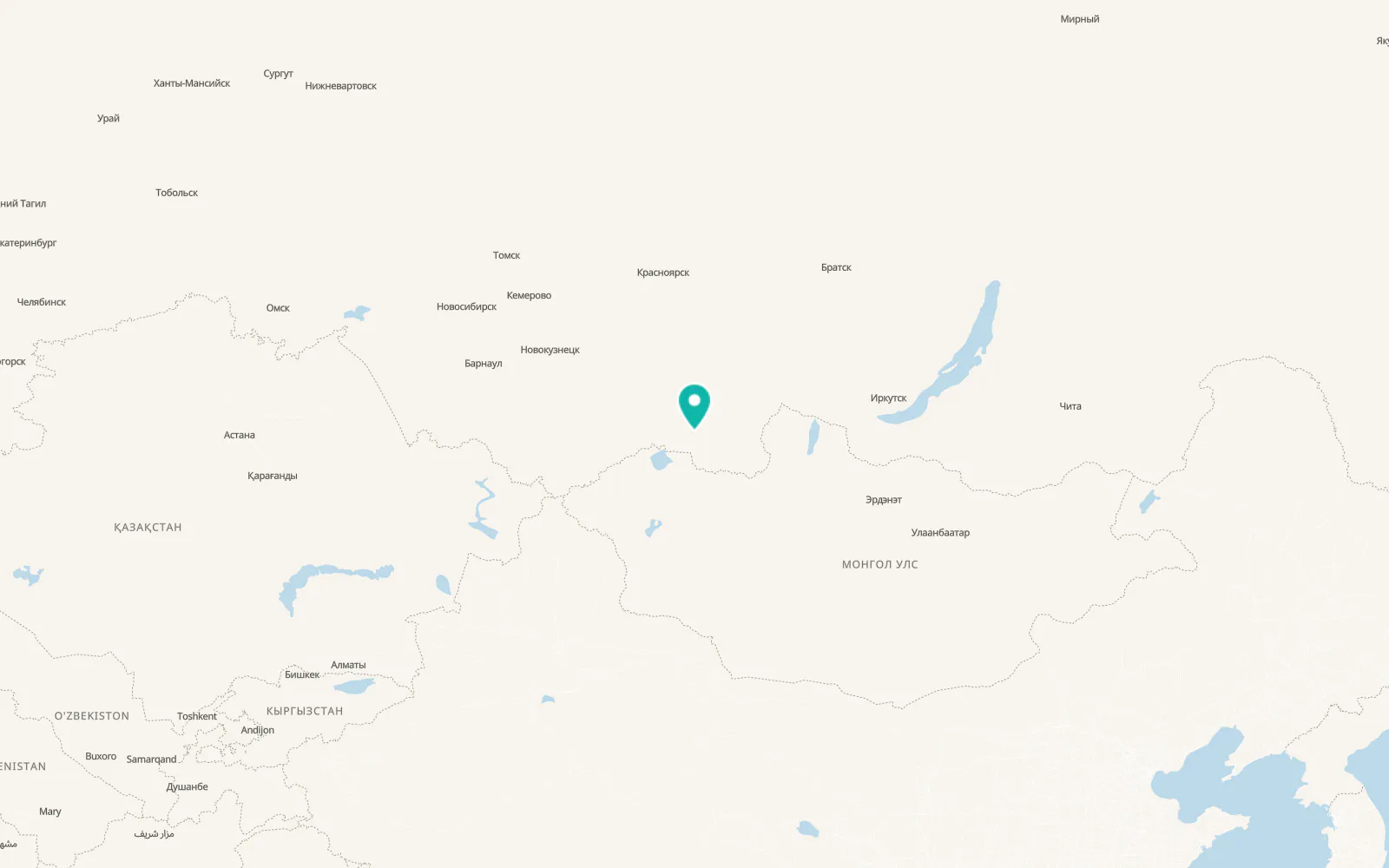 Map of Bay-Khaak