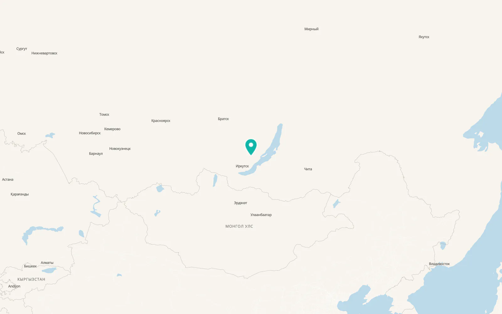 Map of Bayanday