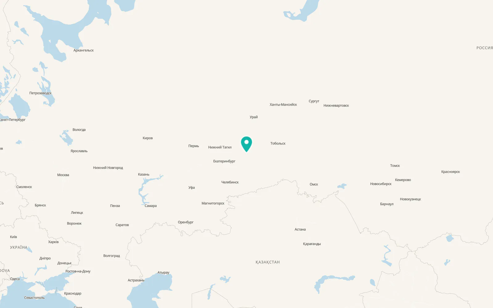 Map of Baykalovo