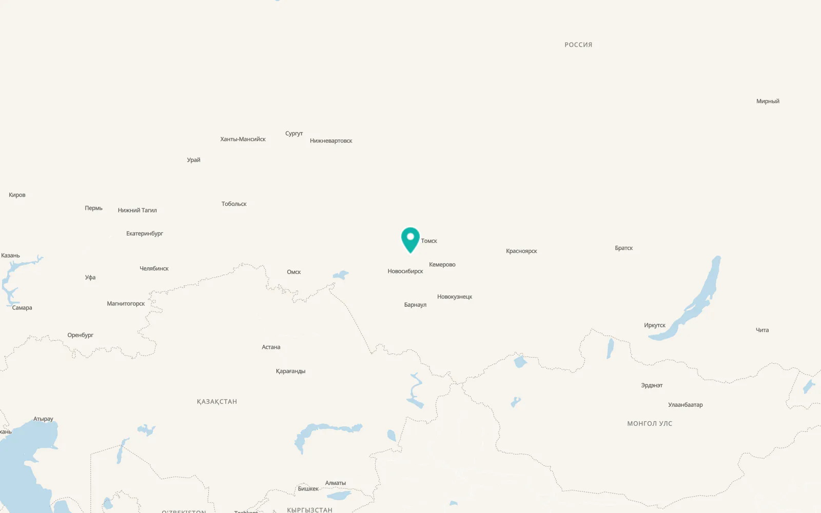 Map of Bazoy