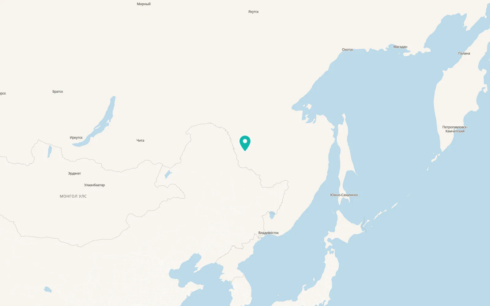 Map of Belogorsk