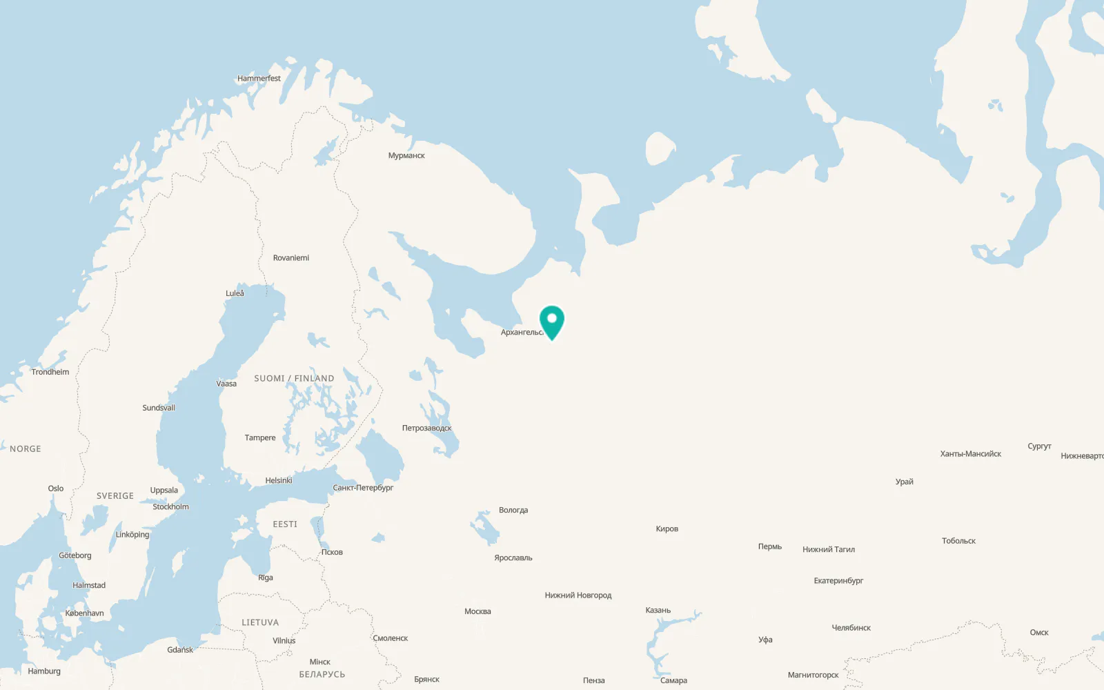 Map of Belogorskiy