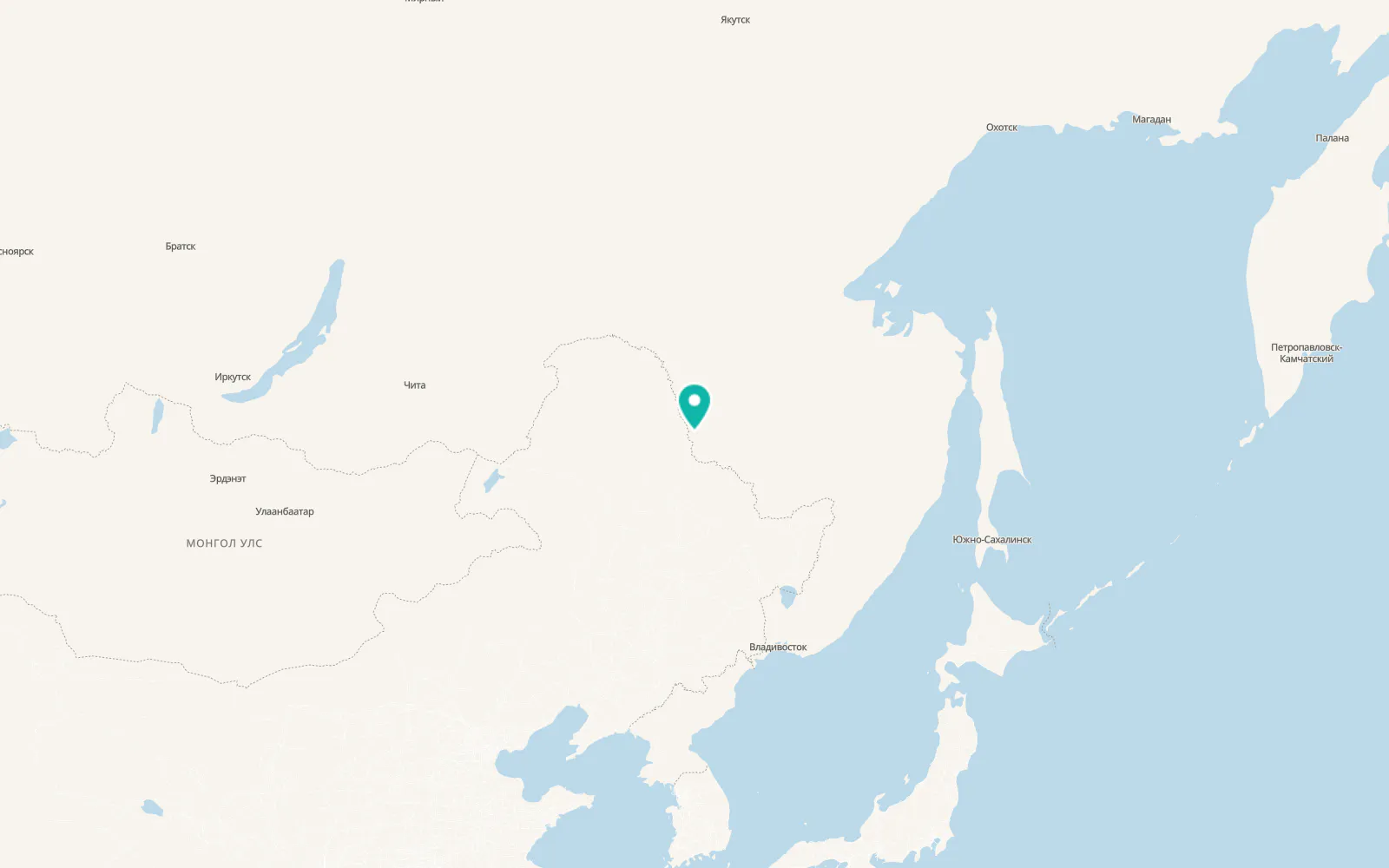Map of Belogor’ye
