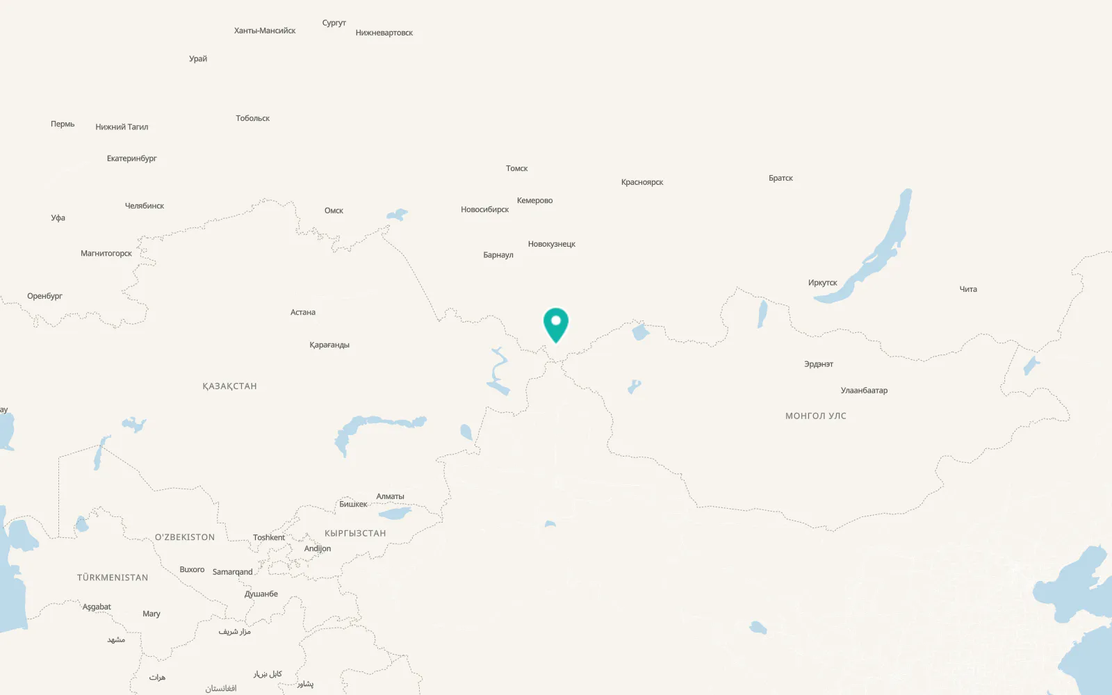 Map of Belyashi