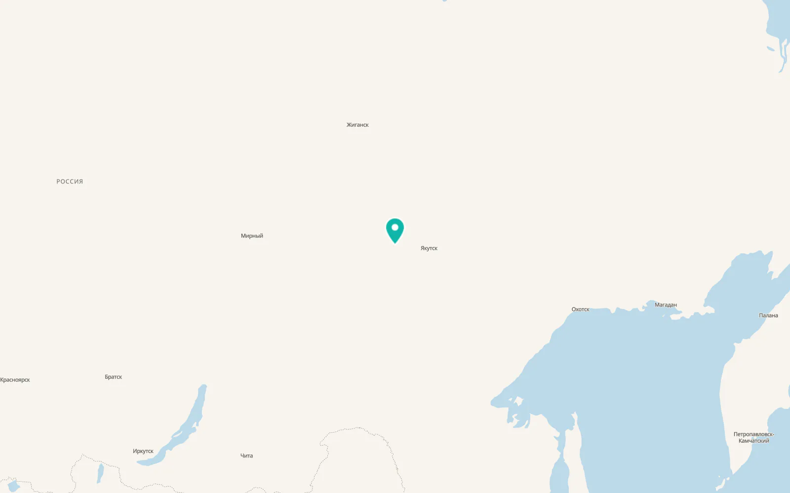 Map of Berdigestyakh
