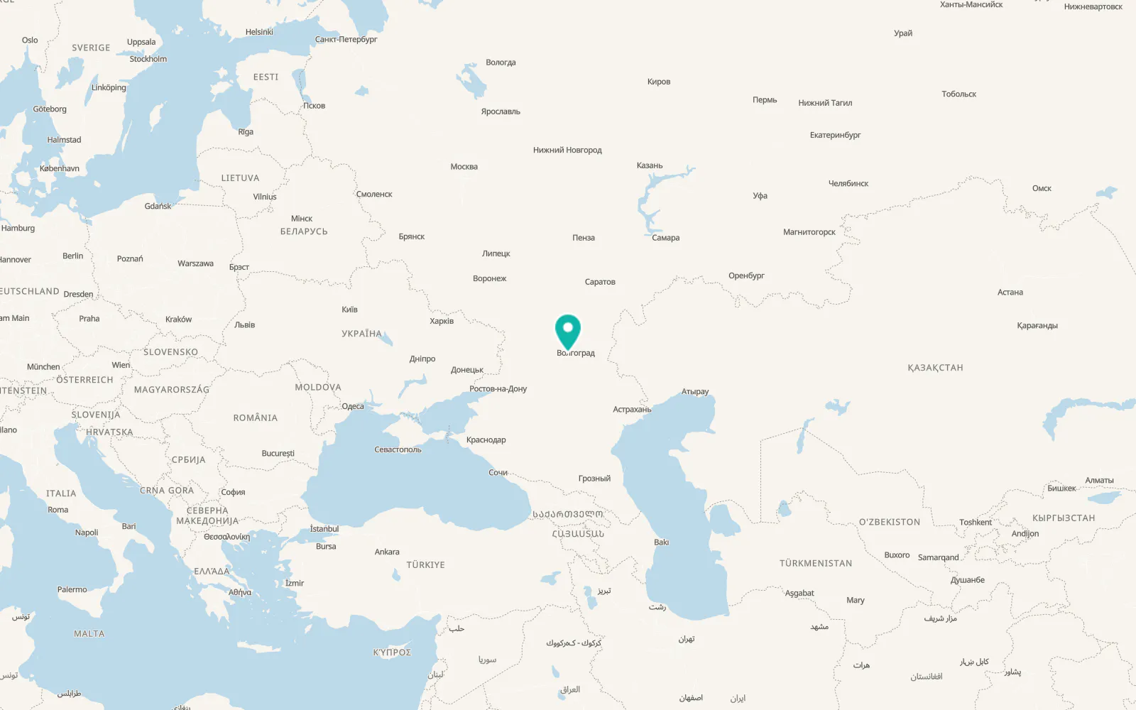 Map of Bereslavka