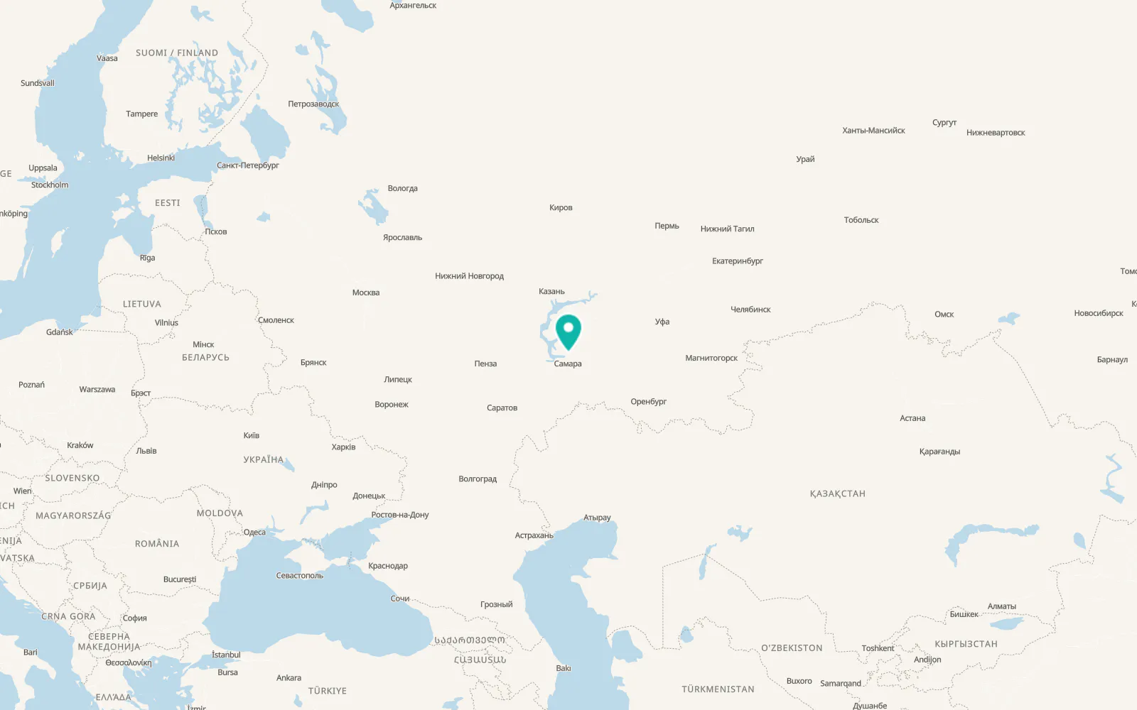 Map of Berëza