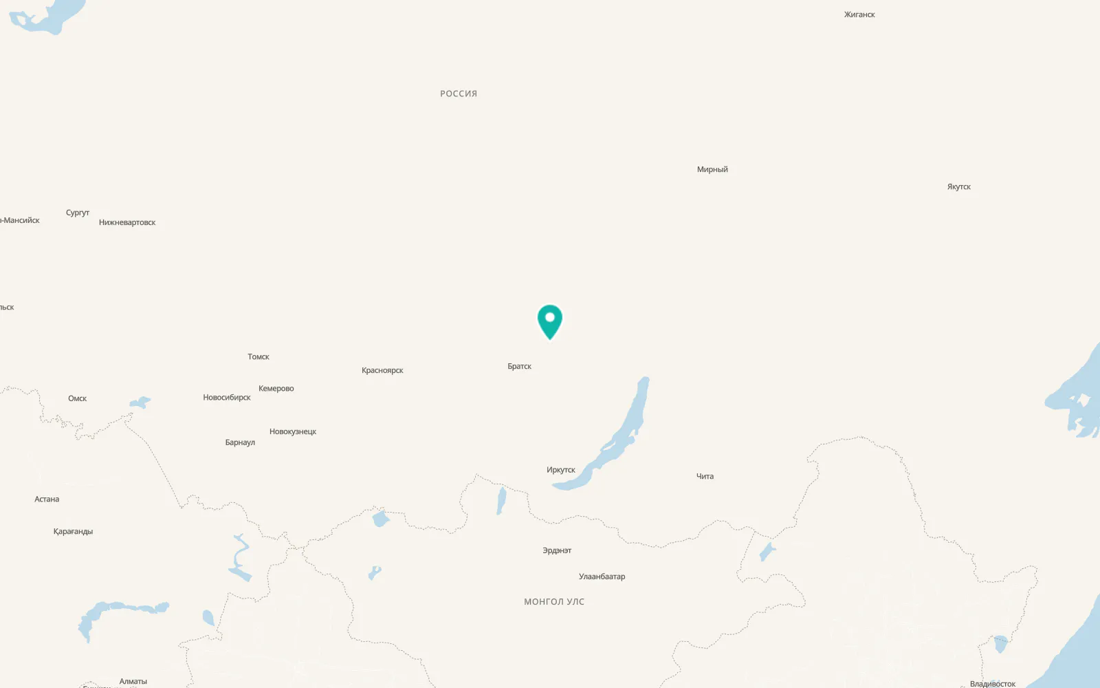 Map of Bereznyaki