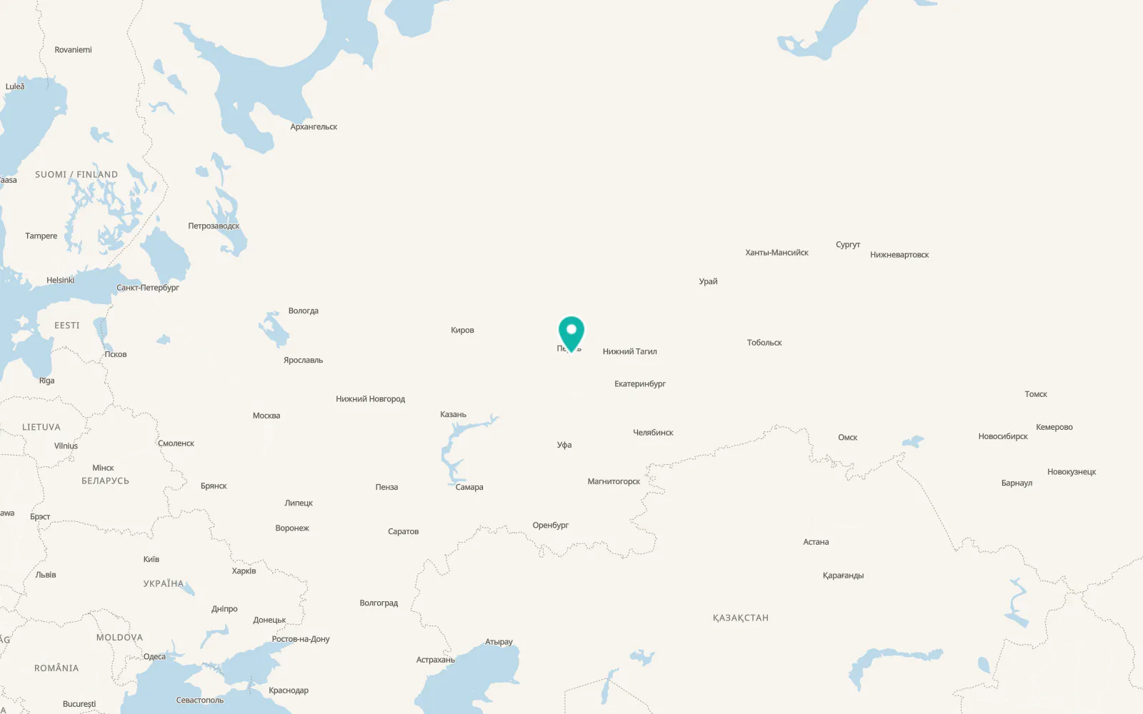 Map of Bershet’