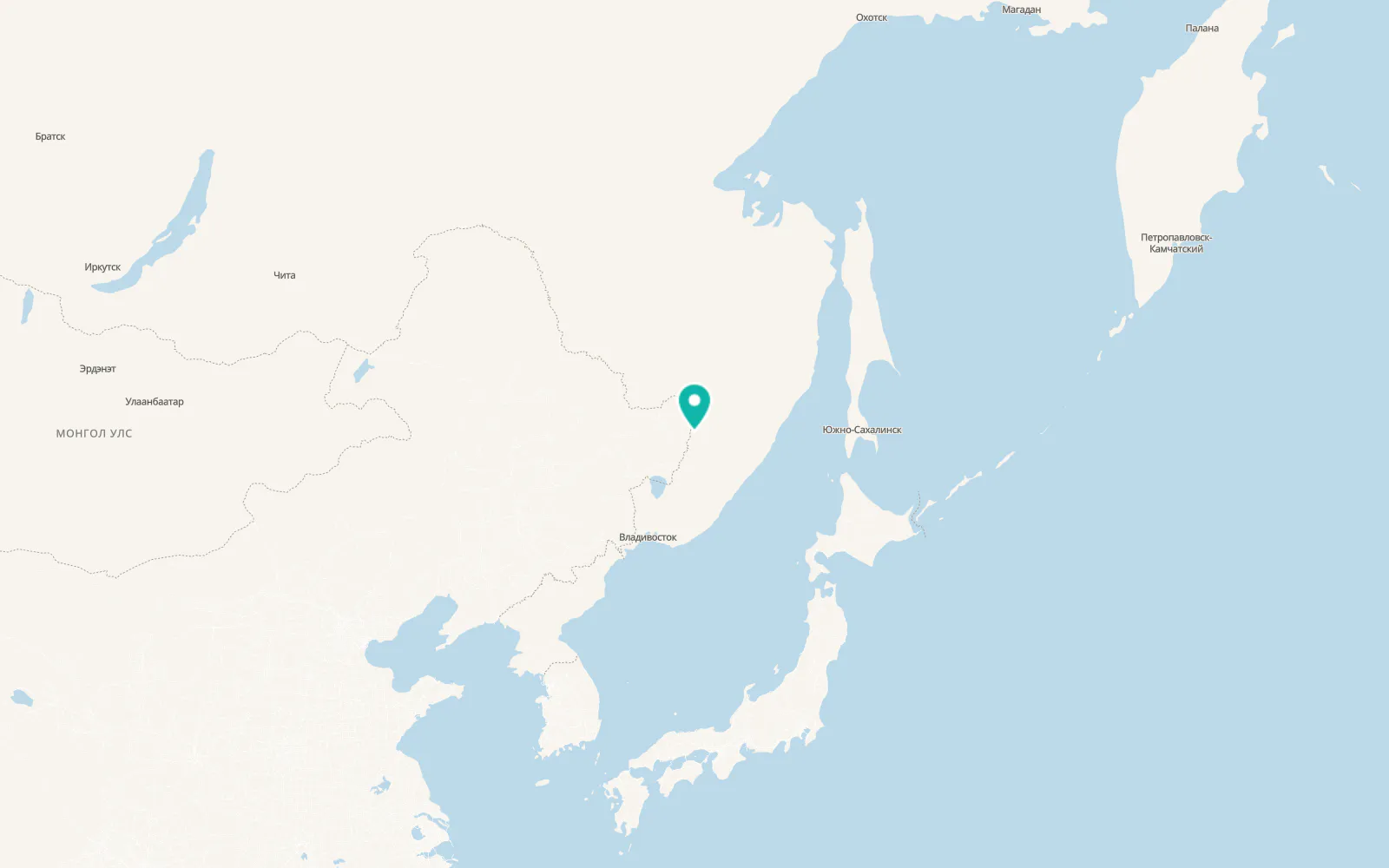 Map of Bikin