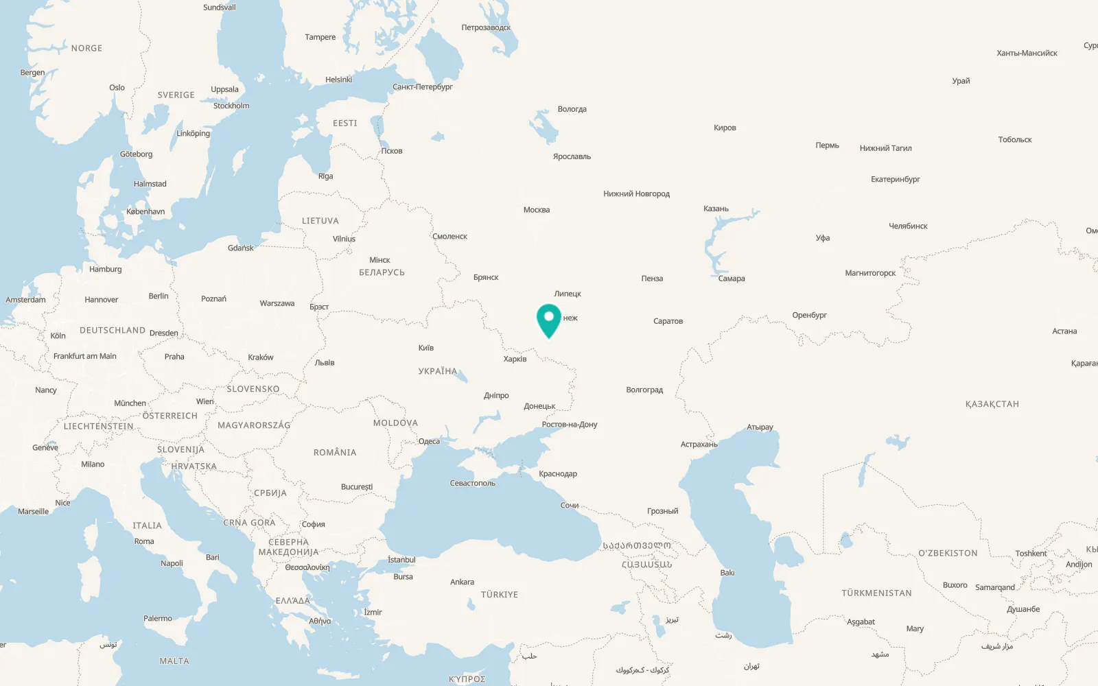 Map of Biruch