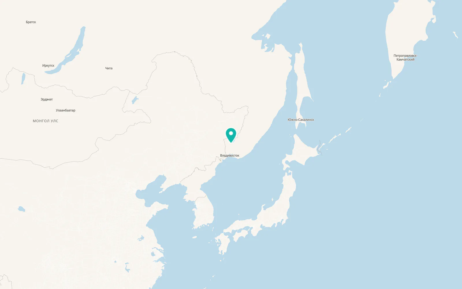 Map of Blagodatnoye