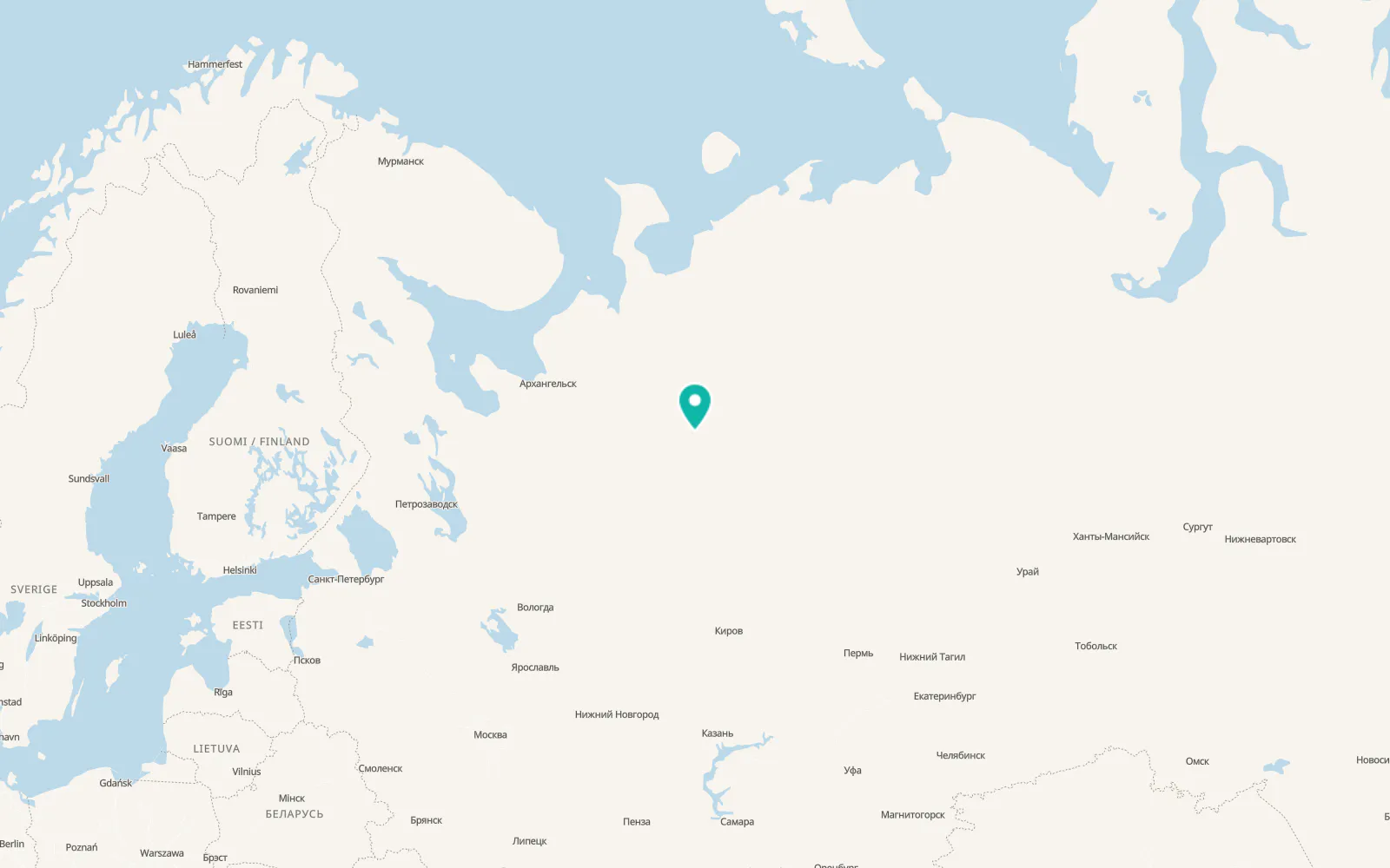 Map of Blagoyevo