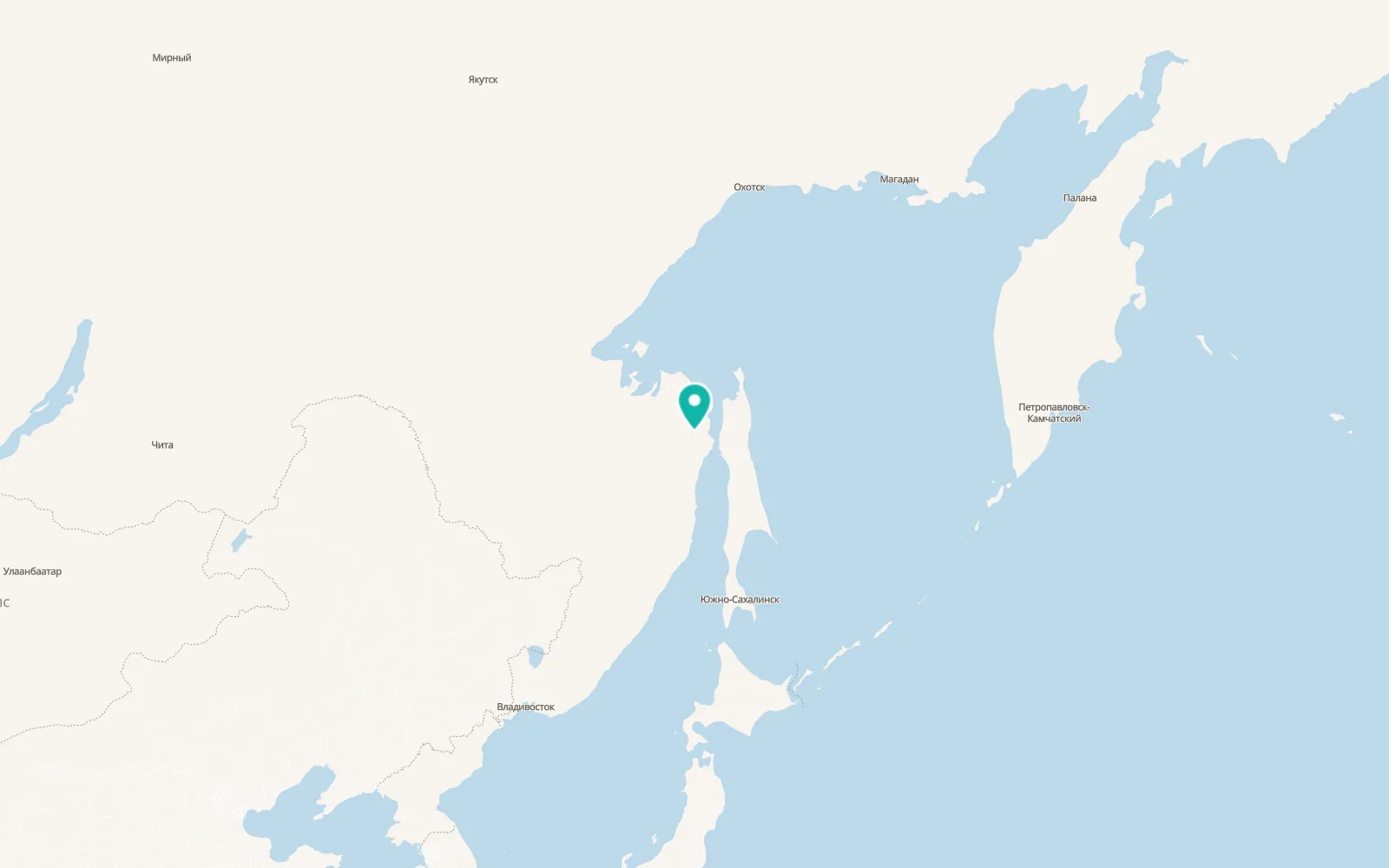 Map of Bogorodskoye