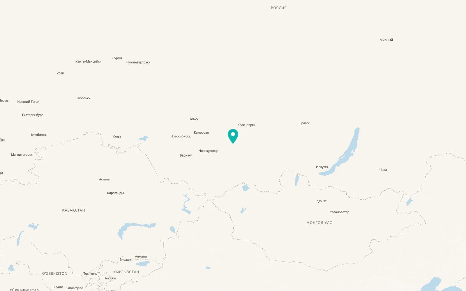 Map of Bograd