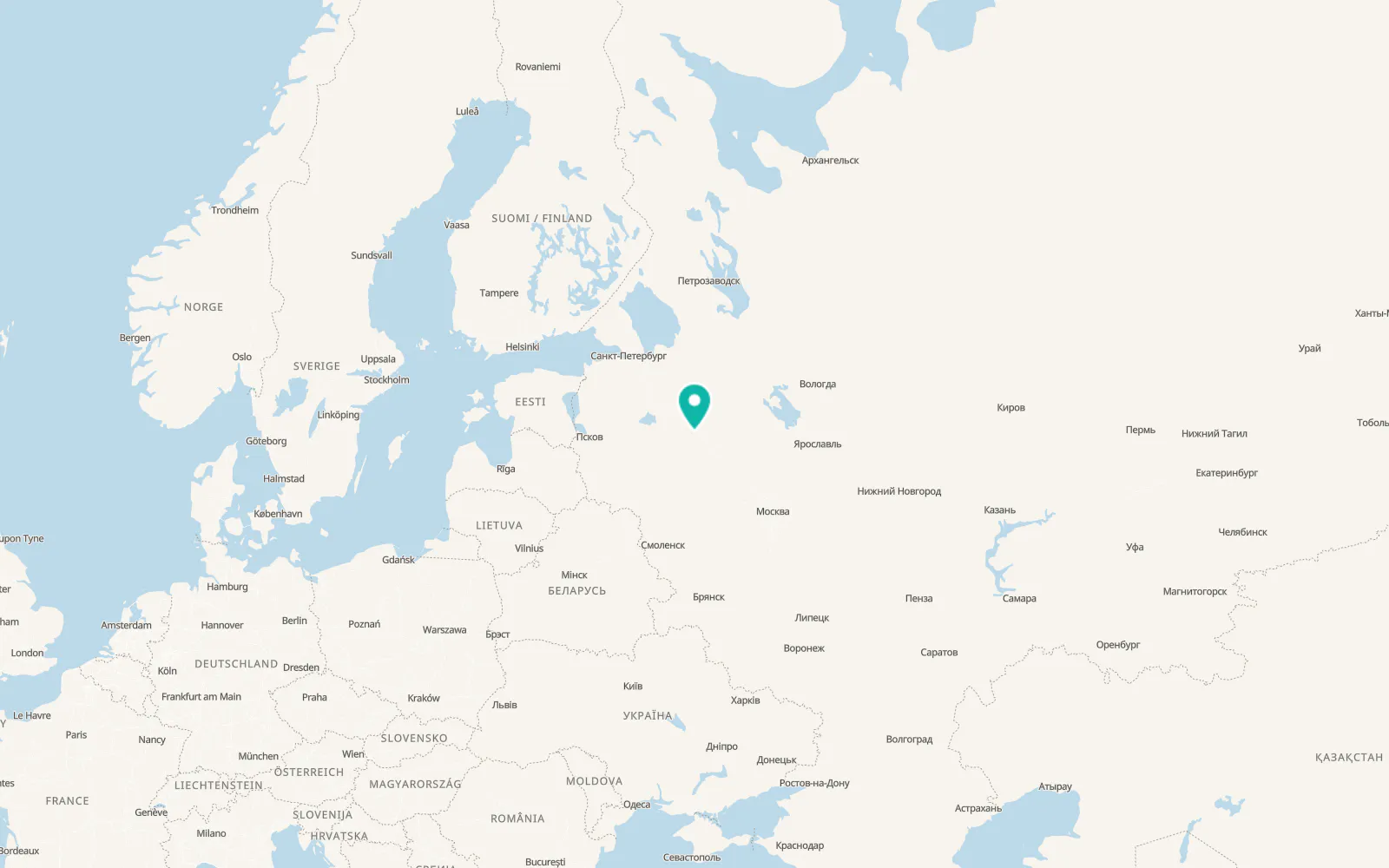 Map of Bologoye-4
