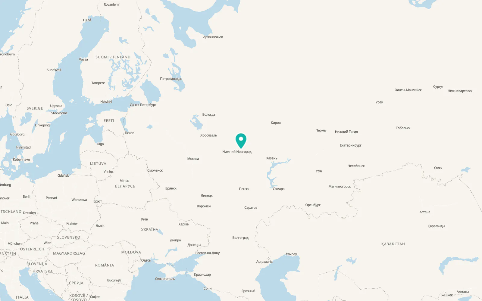 Map of Bol’sheorlovskiy