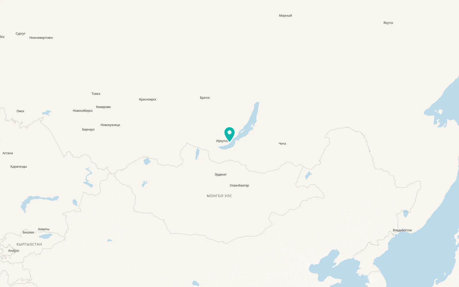 Map of Bol’shoye Goloustnoye