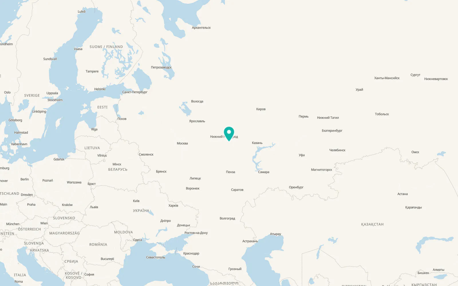 Map of Bol’shoye Murashkino