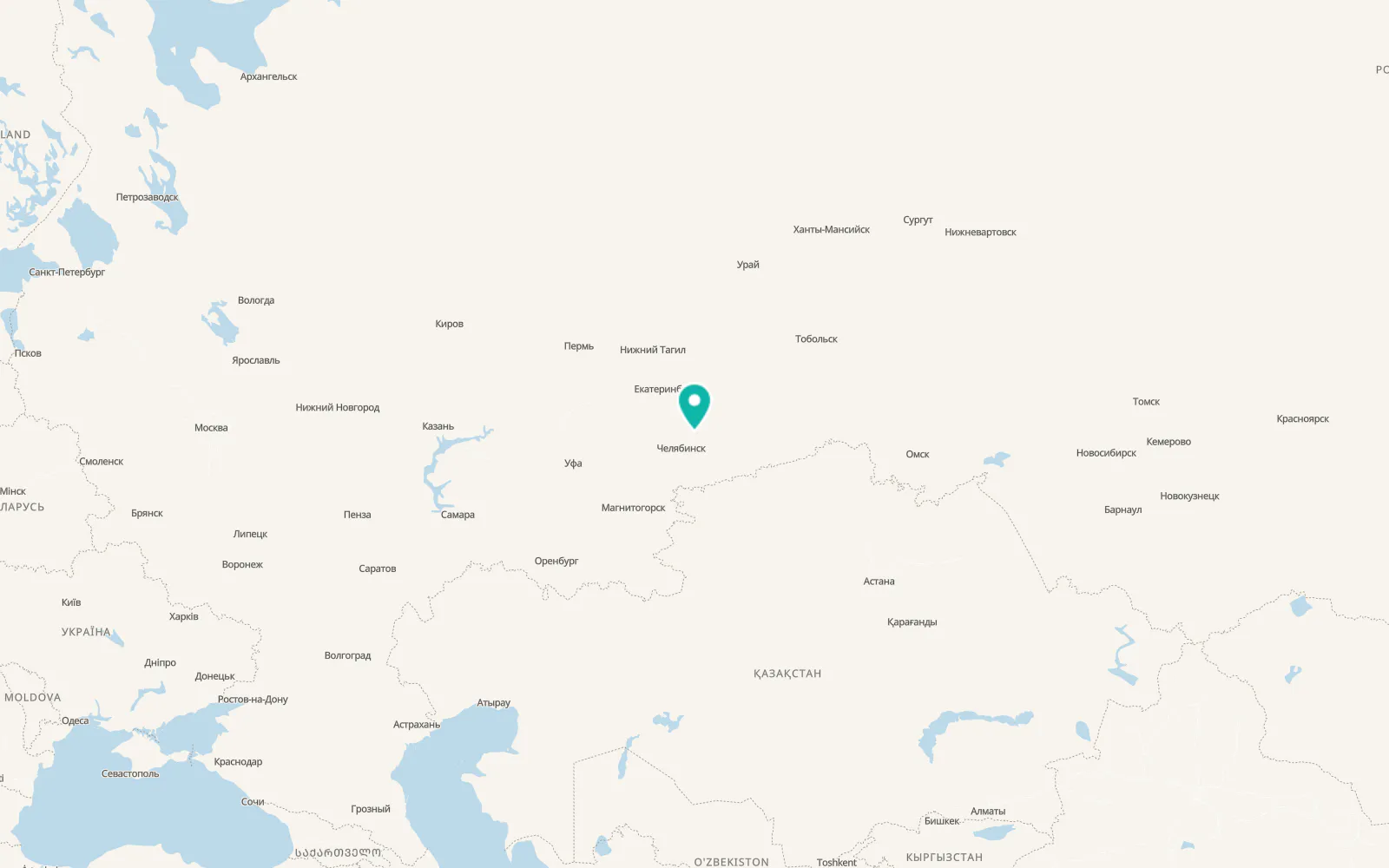 Map of Brodokalmak