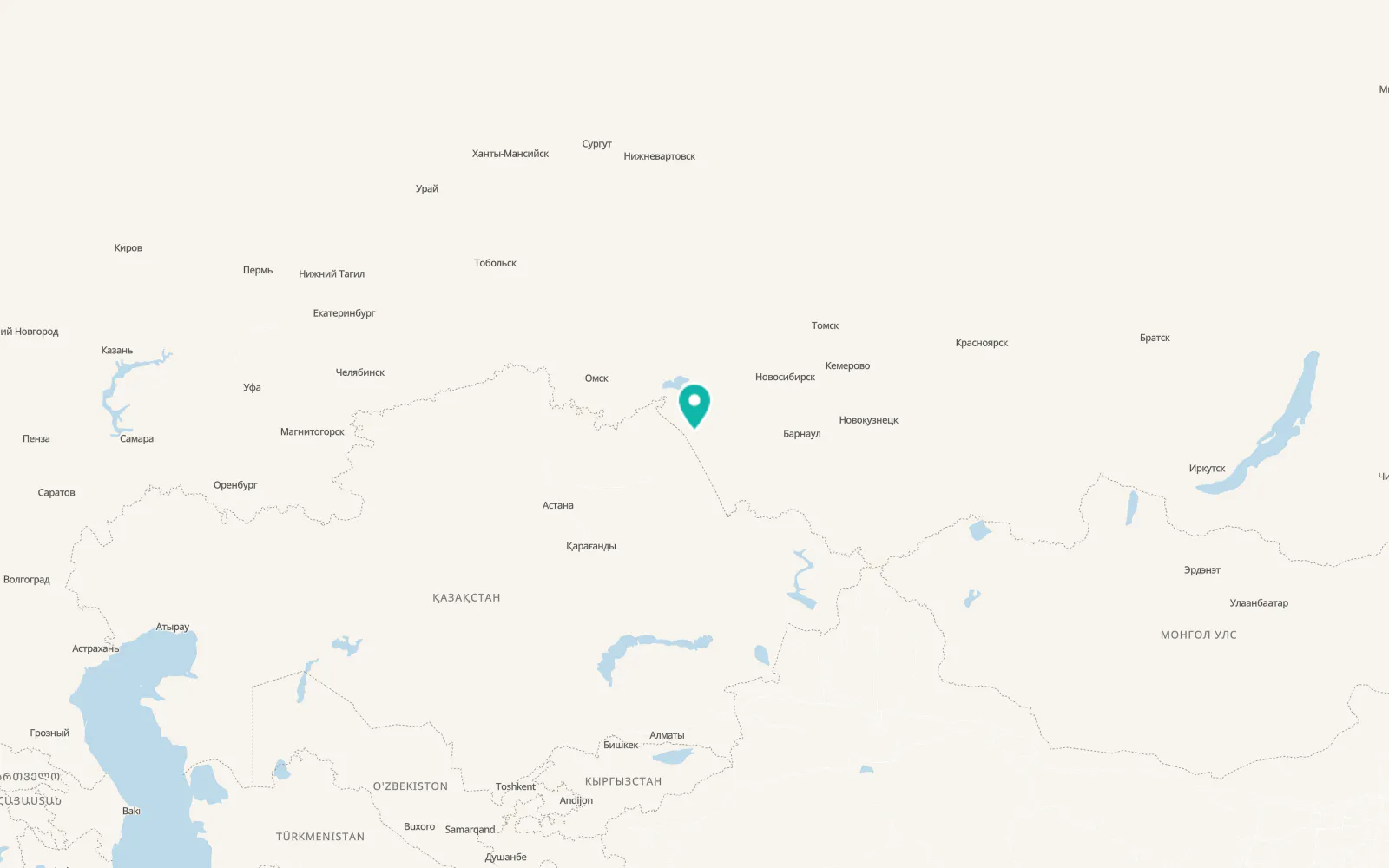 Map of Burla