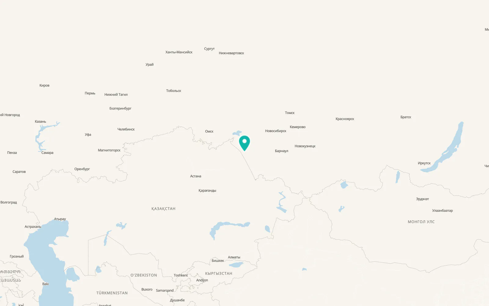Map of Bursol’