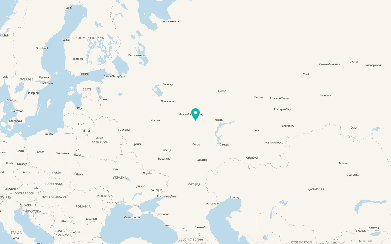Map of Buturlino