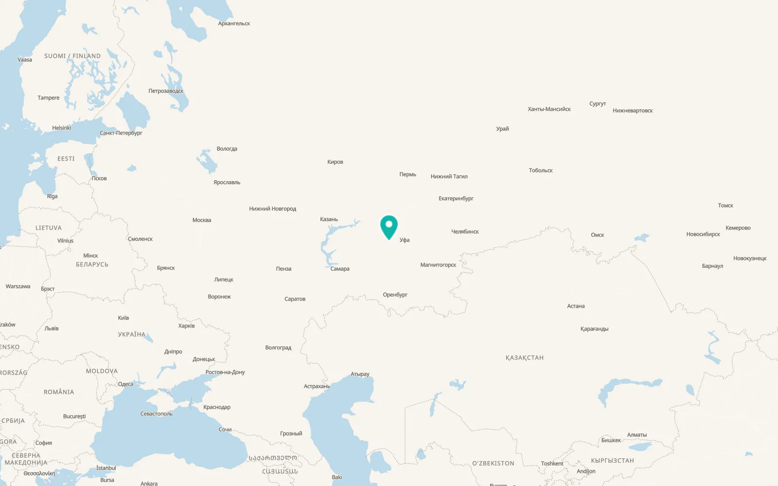 Map of Buzdyak