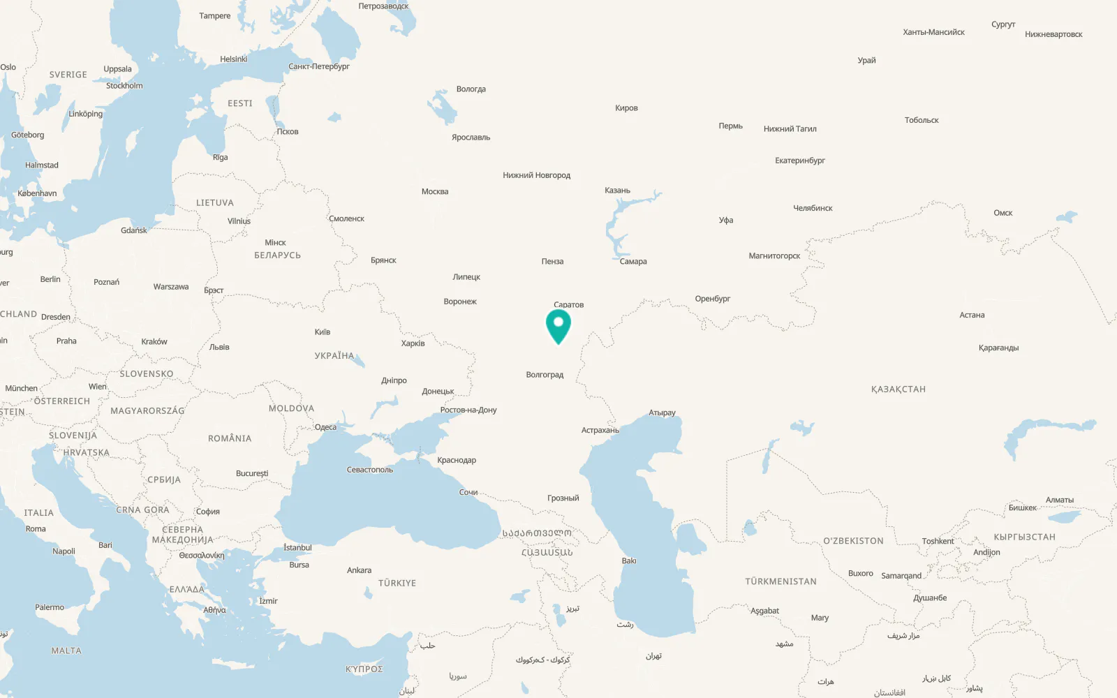 Map of Bykovo