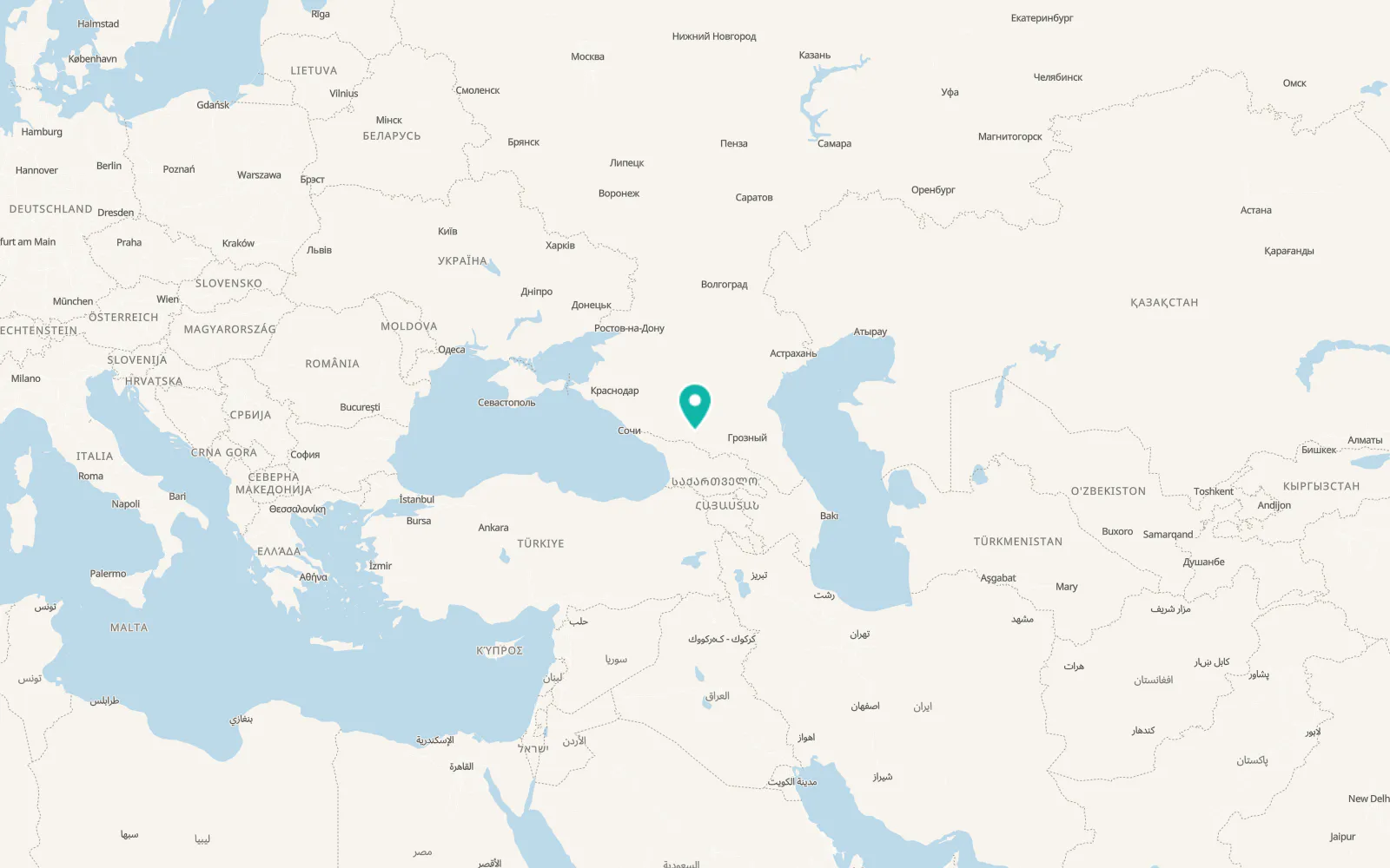 Map of Bylym