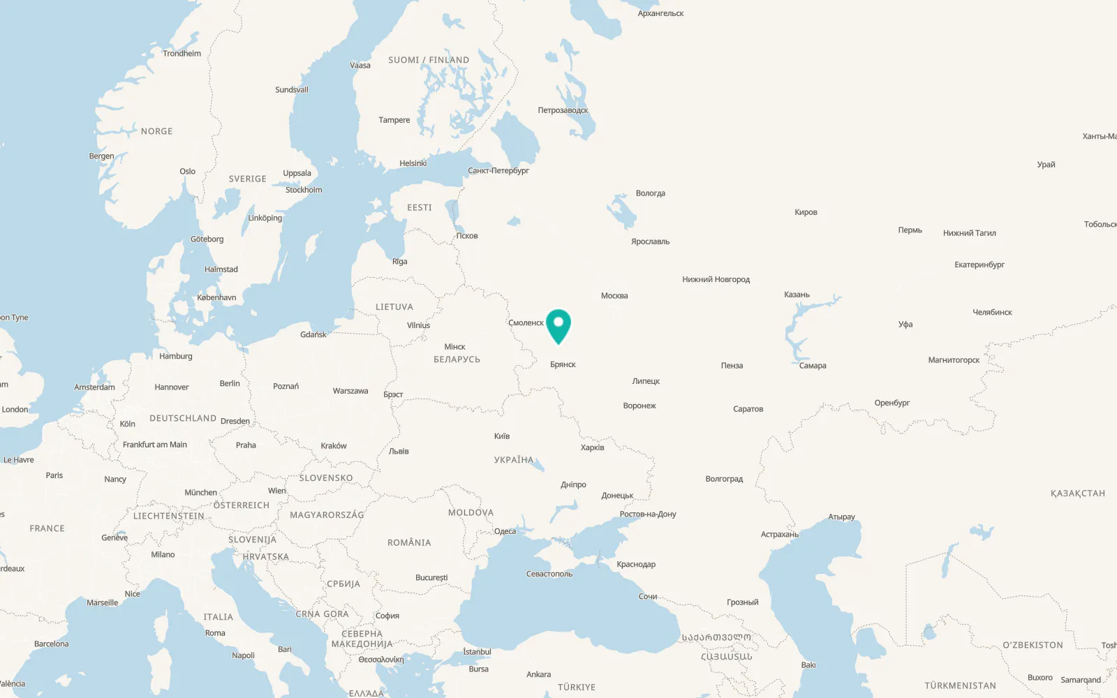 Map of Bytosh’