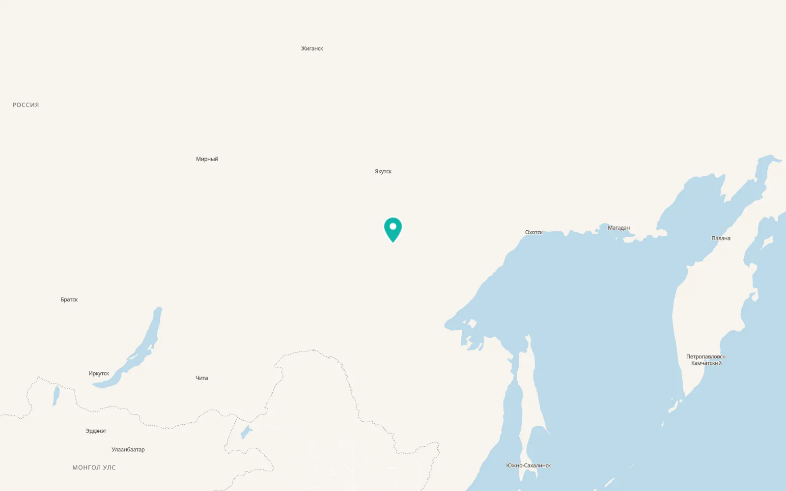 Map of Chagda